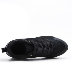 Black lace-up Basket 