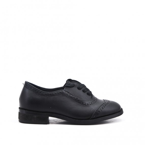bottes cuir lacets