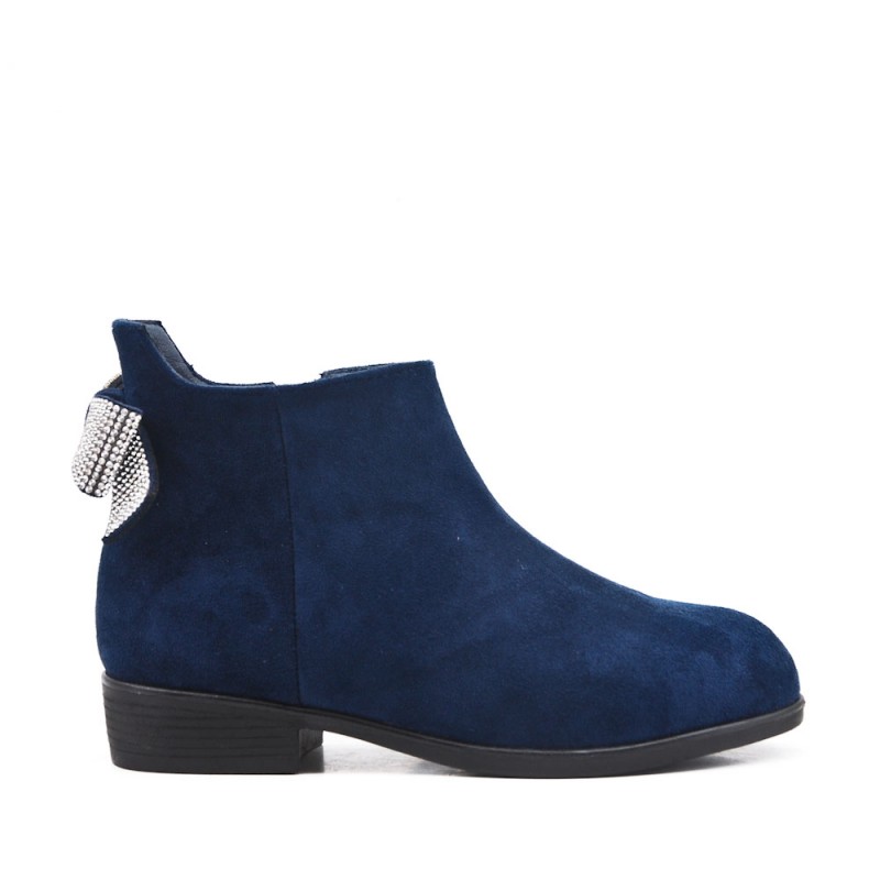 bottine noeud femme