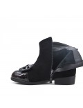 Black girl boot with bow