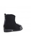 Black girl boot with bow