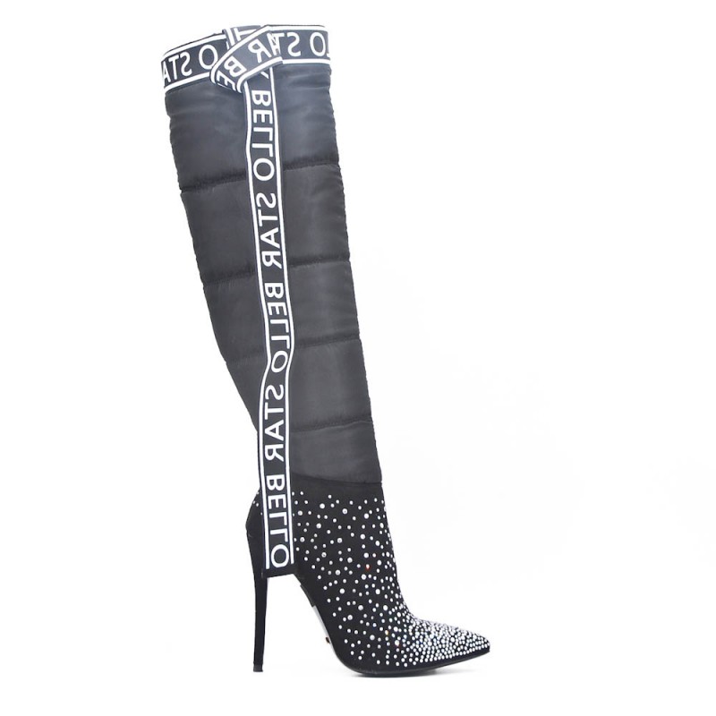 BOTAS ELÁSTICAS PATRÓN DE PUNTA ABIERTA | Allforme