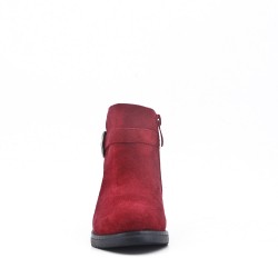 Child's boot in faux suede