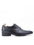 Black Derby with leather lace