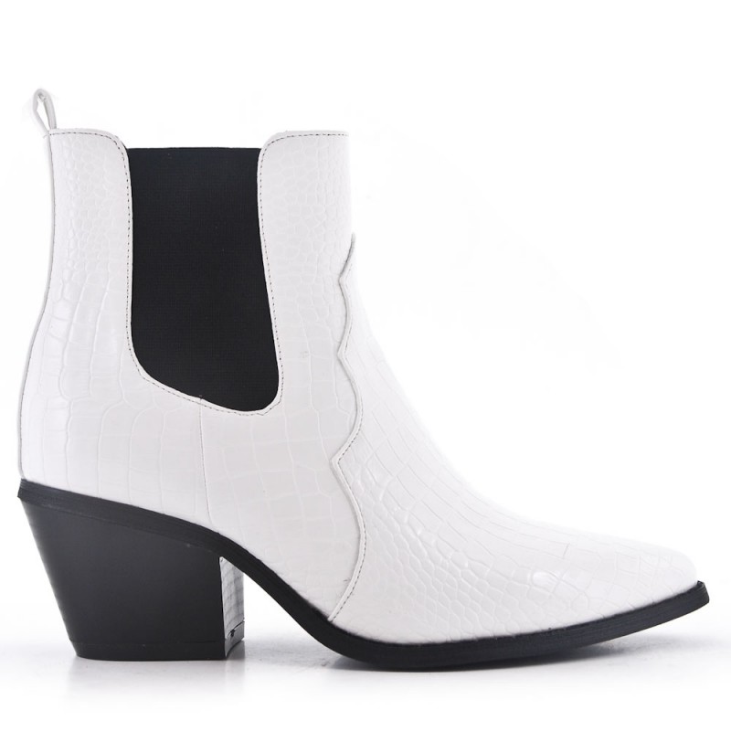 Grossiste Chaussure Bottines Style Santiag