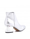 Bottine en simili cuir