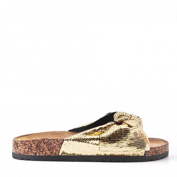 mules plateforme noir