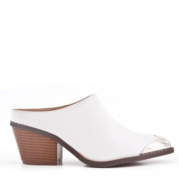 Mules à talon chaussures femme