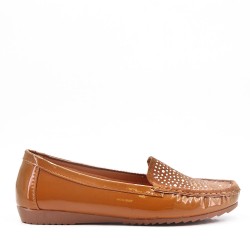 Moccasin imitation leather