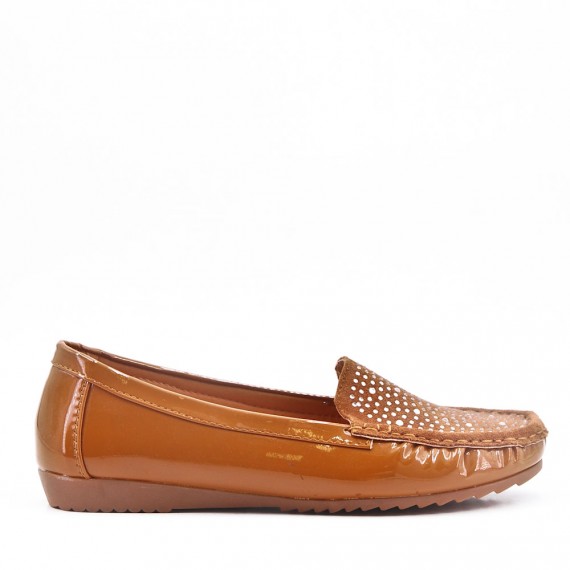 Moccasin imitation leather