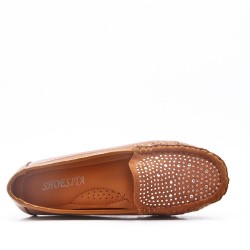 Moccasin imitation leather