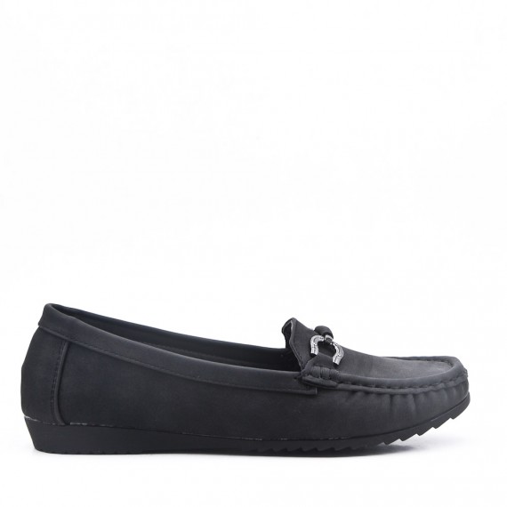 Moccasin imitation leather