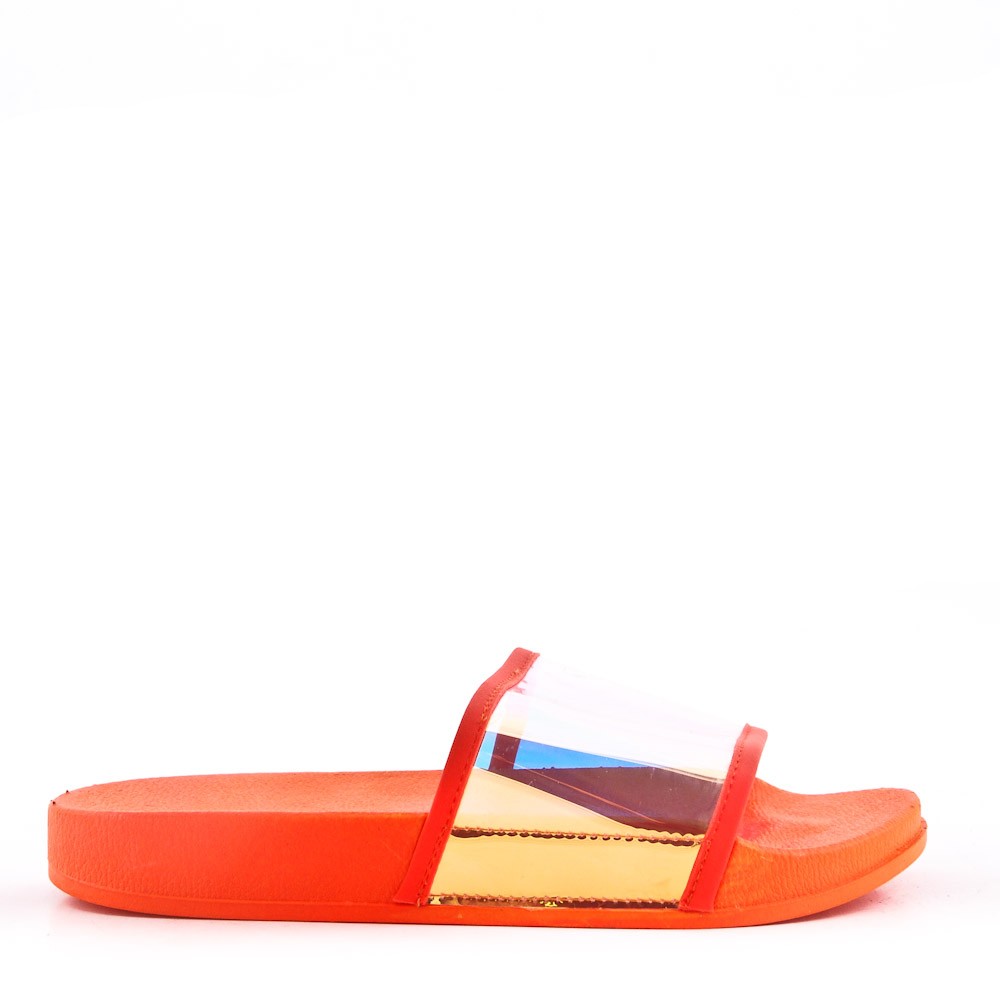 claquette plastique femme