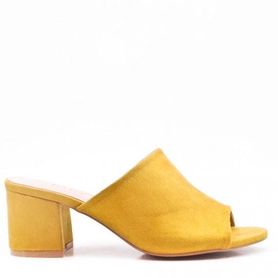heeled mules