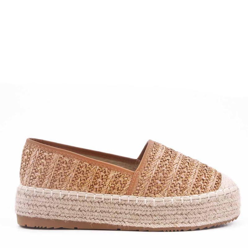 espadrille compensee femme