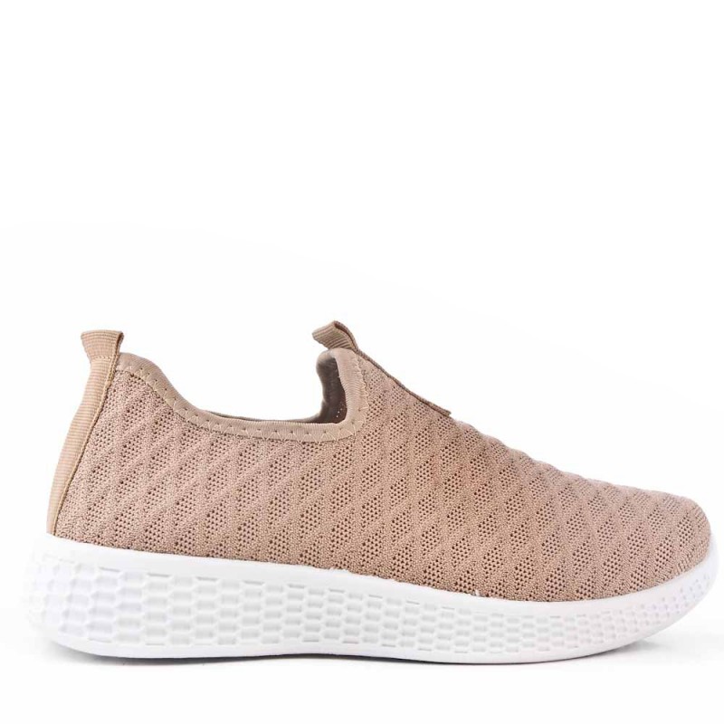 basket toile garcon sans lacet