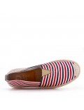 Men's textile moccasin