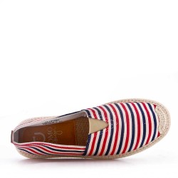 Mocassin homme en textile