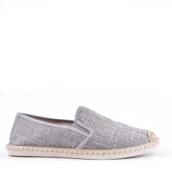 Men's textile moccasin