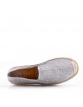 Men's textile moccasin