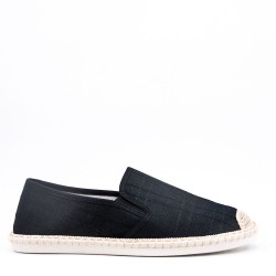 Mocassin homme en textile