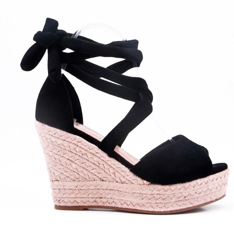 chaussures talons compenses