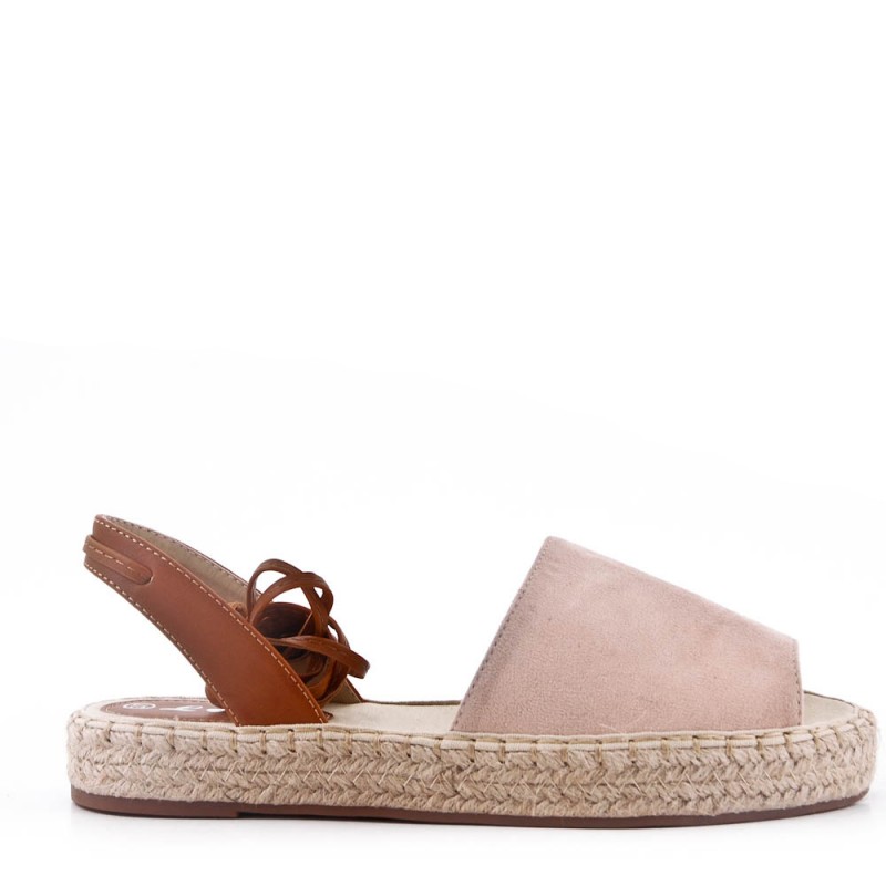 chaussure espadrille lacet