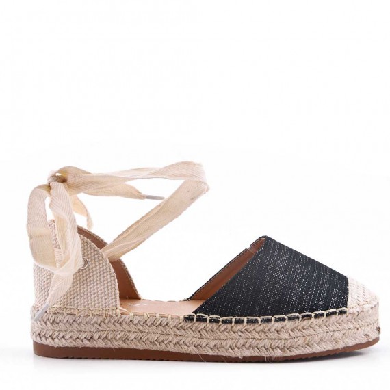 suede lace up espadrilles