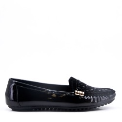 Moccasin imitation leather