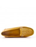 Moccasin imitation leather