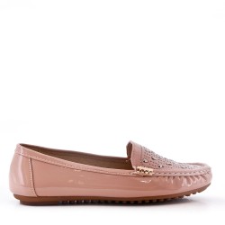 Moccasin imitation leather