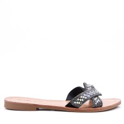 Glitter slipper for women