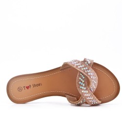 Glitter slipper for women