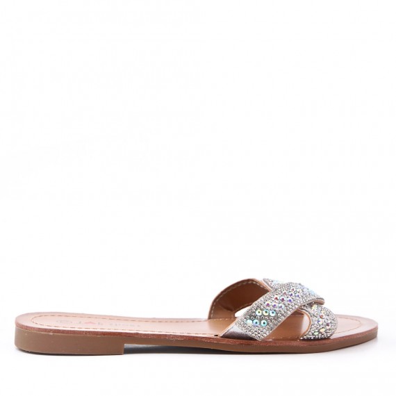 Glitter slipper for women