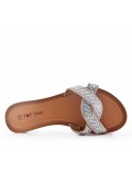 Glitter slipper for women