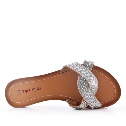 Glitter slipper for women