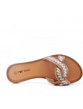 Glitter slipper for women