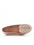 Moccasin imitation leather