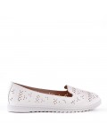 Moccasin imitation leather