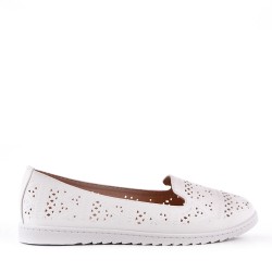 Moccasin imitation leather