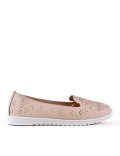 Moccasin imitation leather