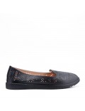 Moccasin imitation leather