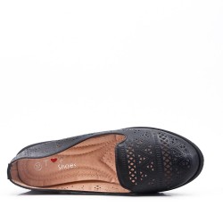 Moccasin imitation leather