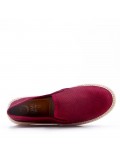 Men's textile moccasin