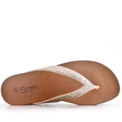 Women's flat flip flops