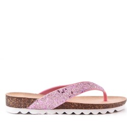 Women's flat flip flops