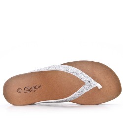 Women's flat flip flops