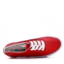 Women's lace-up tennis