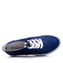 Women's lace-up tennis