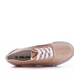 Women's lace-up tennis